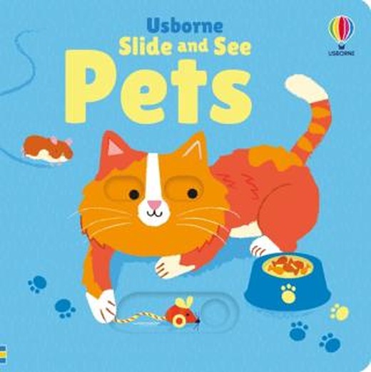 Slide and See Pets | Usborne (Ciltli)