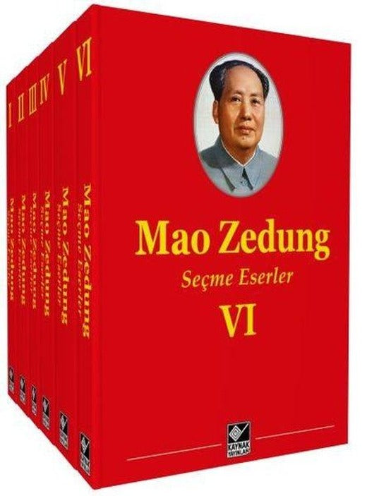 Mao Zedung - Seçme Eserler Serisi Seti - 6 Kitap Takım | Kaynak Yayınları (Ciltli)