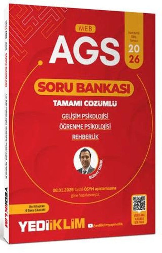 2026 MEB AGS Gelişim Psikolojisi Öğrenme Psikolojisi ve Rehberlik Tamamı Çözümlü Soru Bankası