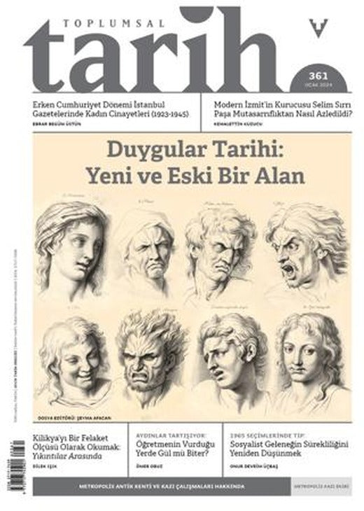 Toplumsal Tarih Dergisi Sayı: 361 Ocak 2024 | Tarih Vakfı Yurt Yayınları - Toplumsal Tarih Dergisi (Ciltsiz)