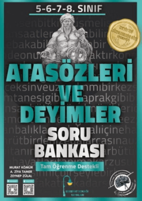5. 6. 7. 8. Sınıf Atasözleri ve Deyimler Soru Bankası - A. Ziya Tamer kitap kapağı