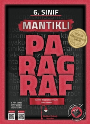 Edebiyat Sokağı 6. Sınıf Paragraf Mantıklı Soru Bankası - Kolektif kitap kapağı