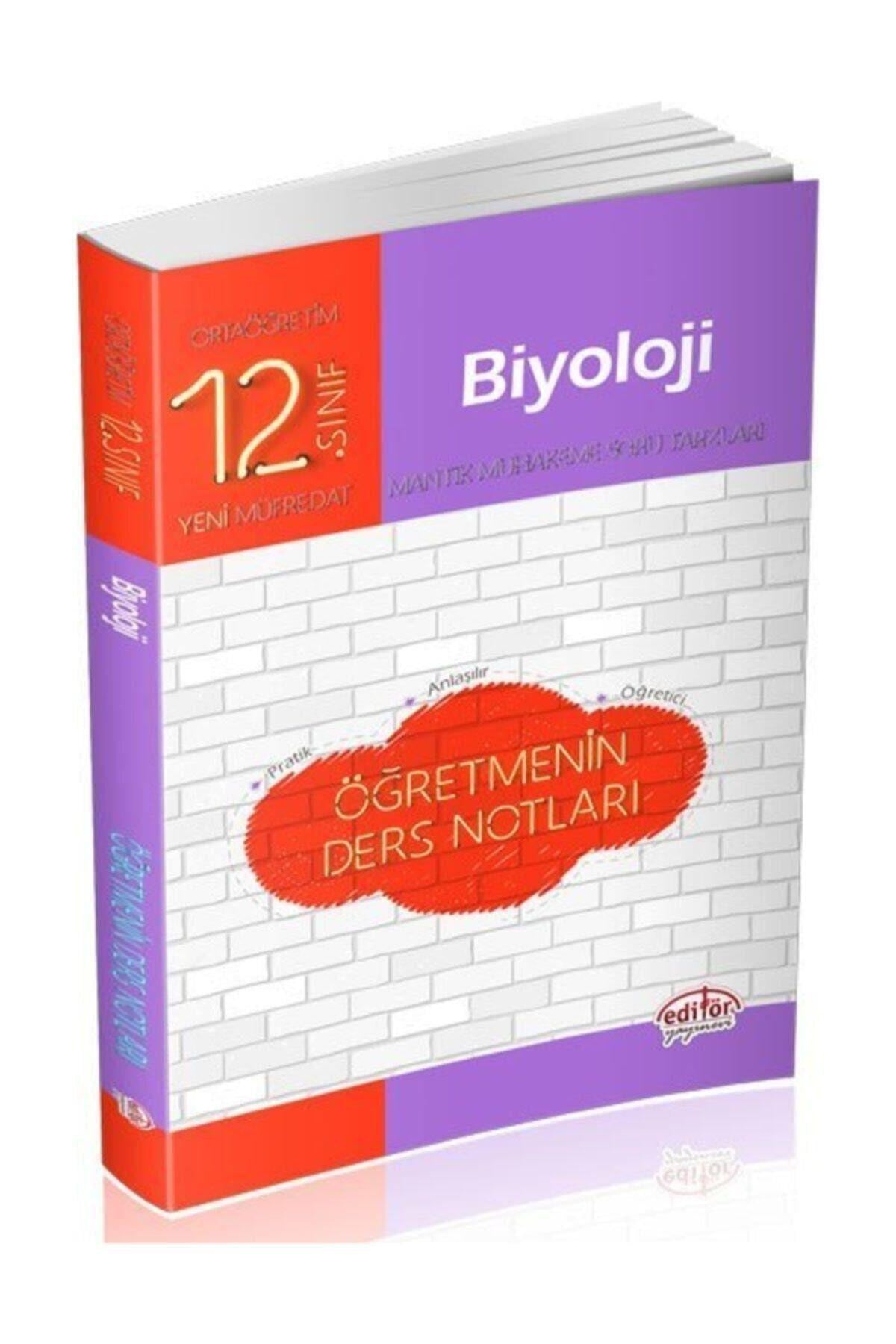 Editör 12.SINIF BİYOLOJİ ÖĞRETMENİN DERS NOTLARI - Kolektif kitap kapağı