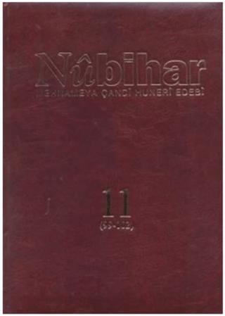 Nubihar Kovar Çerm: 11 - Hejmar: 99 - 102 | Nubihar Dergisi (Ciltli)  - Resim 1