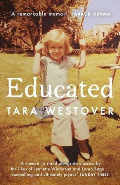 Educated: The international bestselling memoir - Tara Westover kitap kapağı