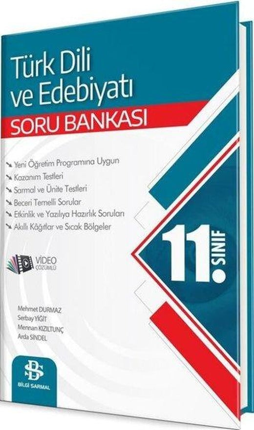 11. Sınıf Türk Dili ve Edebiyatı Soru Bankası | Bilgi Sarmal Yayınları (İnce Kapak)