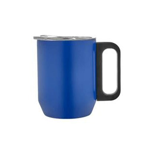 Paslanmaz Çelik Kupa Bardak - Mavi - 350 ml - 5354 | Halk Kitabevi