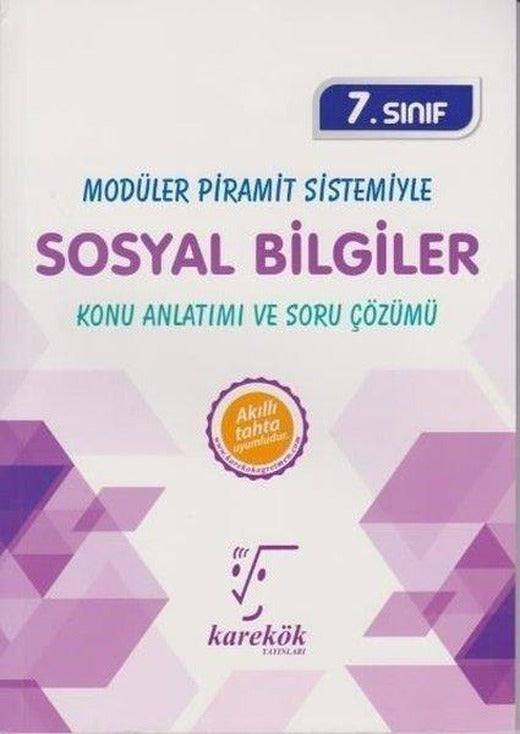 7.Sınıf MPS Sosyal Bilgiler Konu Anlatımı ve Soru Çözümü | Karekök Eğitim Yayın (İnce Kapak)