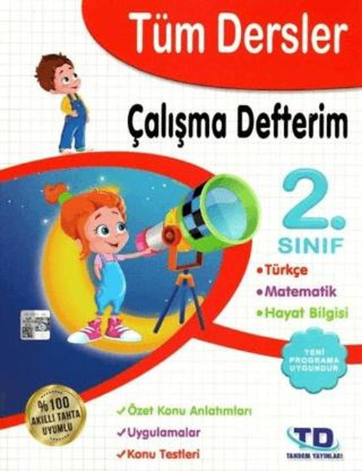 2. Sınıf Tüm Dersler Çalışma Defterim