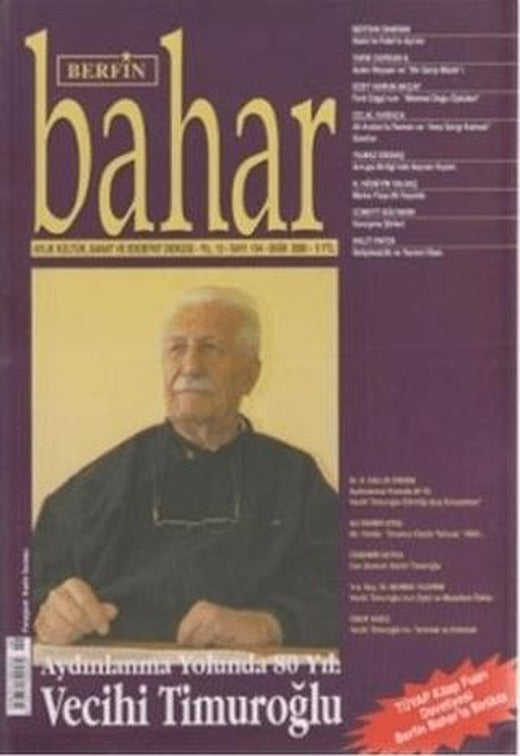 Berfin Bahar Aylık Kültür, Sanat ve Edebiyat Dergisi Sayı: 104 | Berfin Bahar Dergisi (Ciltsiz)
