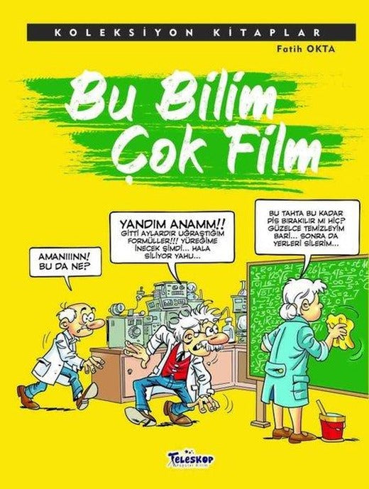 Bu Bilim Çok Film - Koleksiyon Kitaplar | Teleskop Popüler Bilim (İnce Kapak)