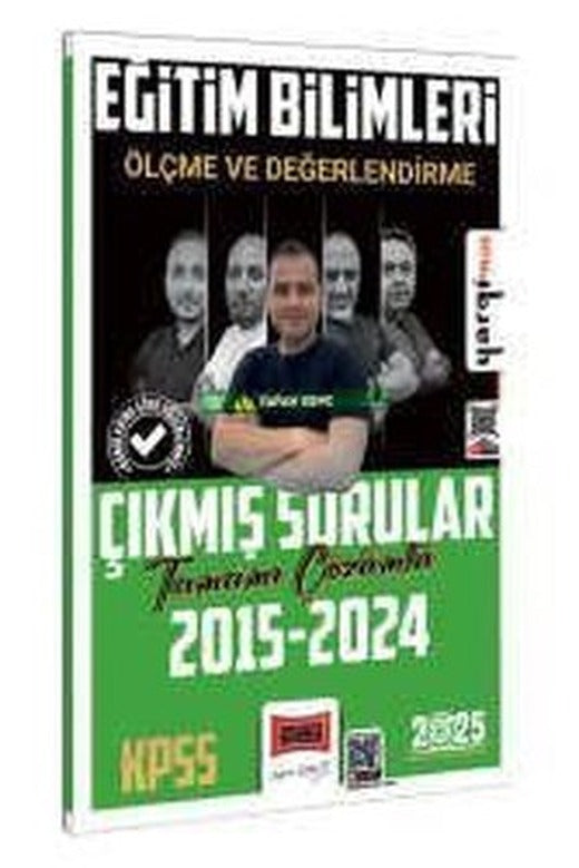 2025 KPSS Eğitim Bilimleri Ölçme ve Değerlendirme Tamamı Çözümlü Çıkmış Sorular | Yargı Yayınları (İnce Kapak)