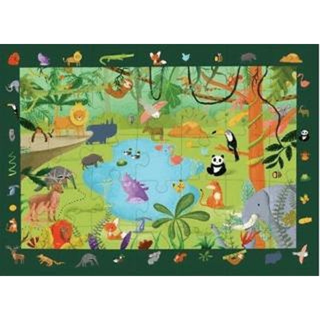 Buzz Puzzle - Jungle Search and Find Puzzle | Kidmosfer