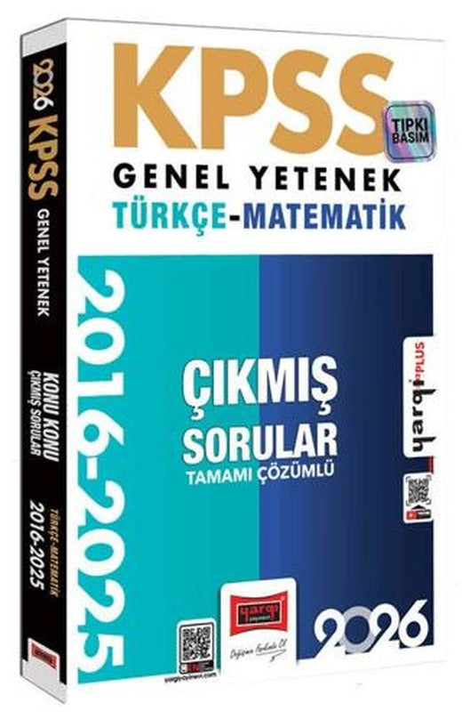 2026 KPSS Genel Yetenek Türkçe Matematik 2016 2026 Konu Konu Tamamı Çözümlü Çıkmış Sorular