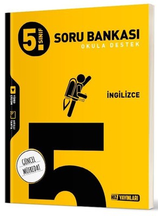 5. Sınıf İngilizce Soru Bankası | Hız Yayınları (İnce Kapak)