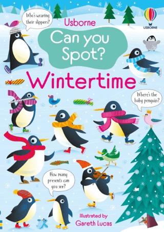 Can You Spot? Wintertime | Usborne (Ciltsiz)  - Resim 1