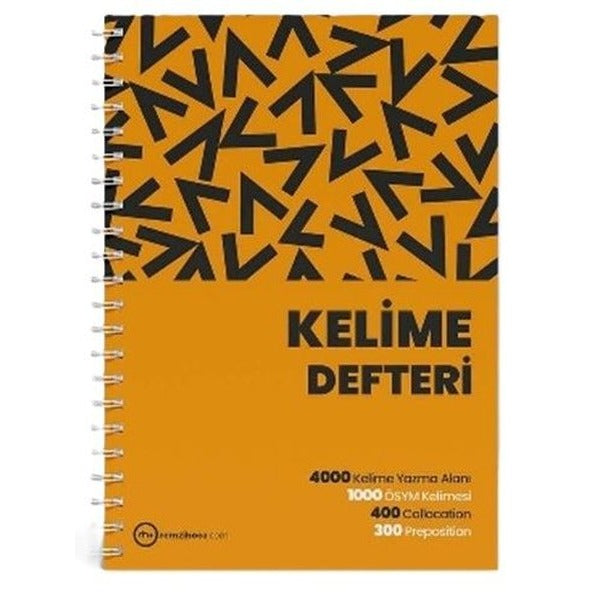 YDS - YÖKDİL Kelime Defteri | Remzi Hoca Yayınları (İnce Kapak)