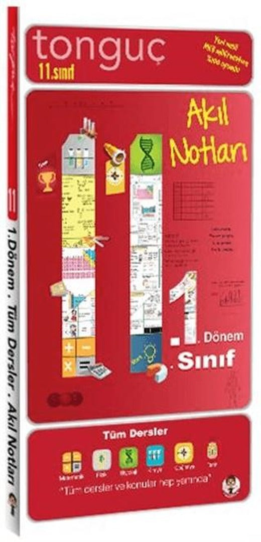 2021 11. Sınıf 1. Dönem Akıl Notları | Tonguç Akademi (Ciltsiz)