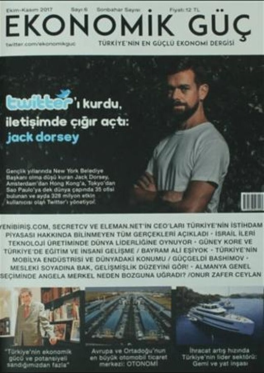 Ekonomik Güç Dergisi Sayı: 6 Ekim-Kasım 2017 | Ekonomik Güç Dergisi (Ciltsiz)