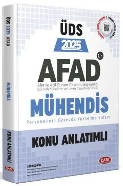 2025 AFAD Mühendis-Mimar ÜDS Konu Anlatımlı | Data Yayınları (Ciltsiz)