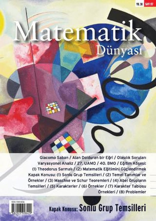 Matematik Dünyası Dergisi Sayı: 117 | Nesin Yayınevi (Ciltsiz)