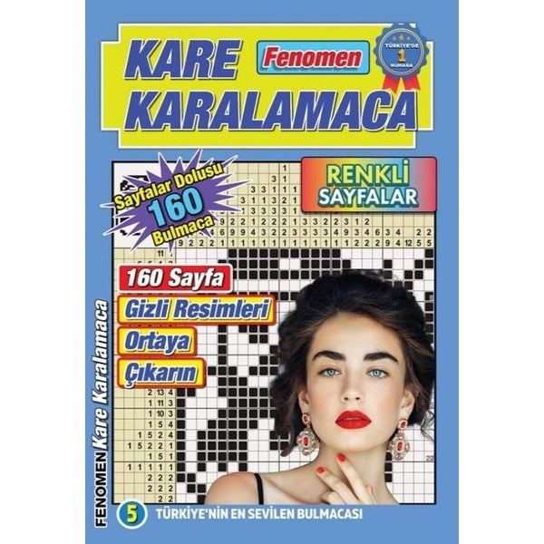 Fenomen Kare Karalamaca 5 | Maxi Yayıncılık (İnce Kapak)