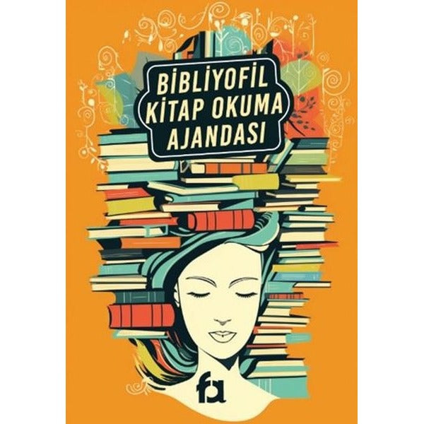 Bibliyofil Kitap Okuma Ajandası Kitap Kız | Fa Yayınları (Ciltsiz)