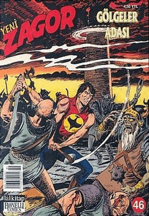 Yeni Zagor Sayı: 46 Gölgeler Adası | Lal Kitap (Ciltsiz)