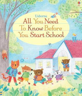 All You Need to Know Before You Start School: 1 | Usborne (Ciltsiz)  - Resim 1