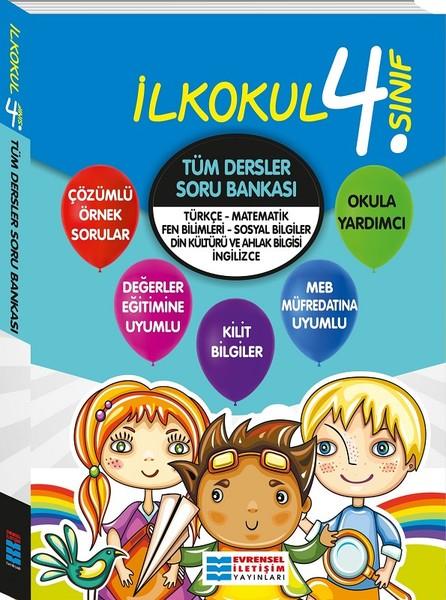 4.Sınıf Tüm Dersler Soru Bankası | Evrensel İletişim Yayınları (İnce Kapak)  - Resim 1