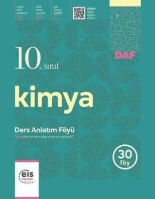 Eis 10.Sınıf Kimya Ders Anlatım Föyü 30 Föy kitap kapağı