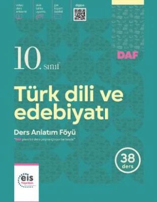 Eis 10.Sınıf Türk Dili Edebiyatı Ders Anlatım Föyü 38 Föy - Kolektif kitap kapağı