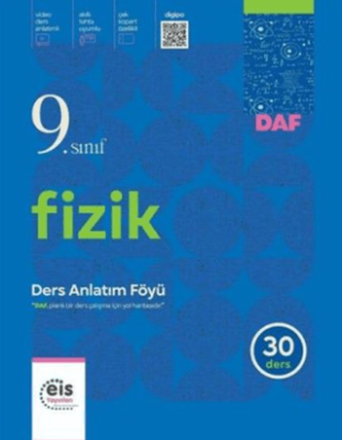 9. Sınıf Fizik DAF Ders Anlatım Föyleri 2025 Güncel Müfredat - Kolektif kitap kapağı
