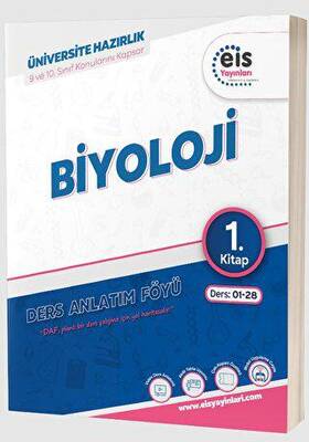 TYT AYT Biyoloji Ders Anlatım Föyü 1. Kitap - Kolektif kitap kapağı