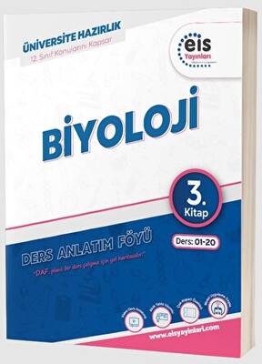 TYT AYT Biyoloji Ders Anlatım Föyü 3. Kitap - Kolektif kitap kapağı