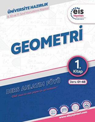 TYT AYT Geometri Ders Anlatım Föyü 1. Kitap - Kolektif kitap kapağı