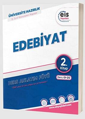 YKS - Mavi - DAF - Edebiyat - 2. Kitap Eis Yayınları - Kolektif kitap kapağı