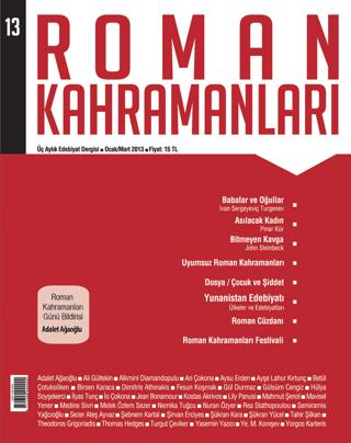 Roman Kahramanları Sayı: 13 Ocak-Mart 2013 | Roman Kahramanları Dergisi (Ciltsiz)  - Resim 1