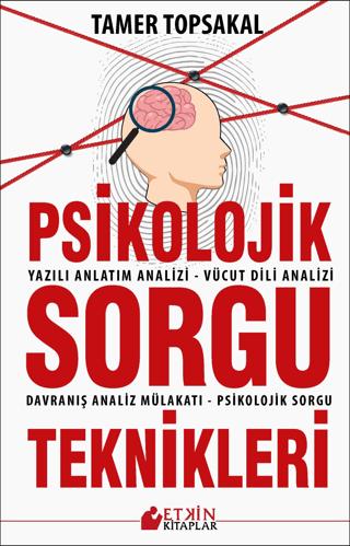 Psikolojik Sorgu Teknikleri | Etkin Kitaplar (Ciltsiz)  - Resim 1