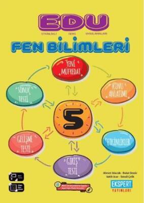 5.Sınıf Edu Fen Bilimleri Etkinlikli Soru Bankası - Kolektif kitap kapağı