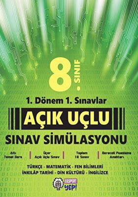 8. Sınıf Açık Uçlu Sınav Simülasyonu - Kolektif kitap kapağı