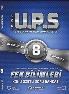 8. Sınıf UPS Kazanımdan Yeni Nesile Fen Bilimleri Konu Özetli Soru Bankası - Kolektif kitap kapağı