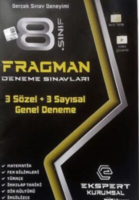 8.Sınıf LGS Fragman Deneme Sınavları - Kolektif kitap kapağı