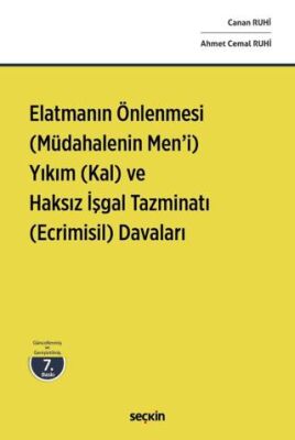 Elatmanın Önlenmesi - Ahmet Cemal Ruhi kitap kapağı