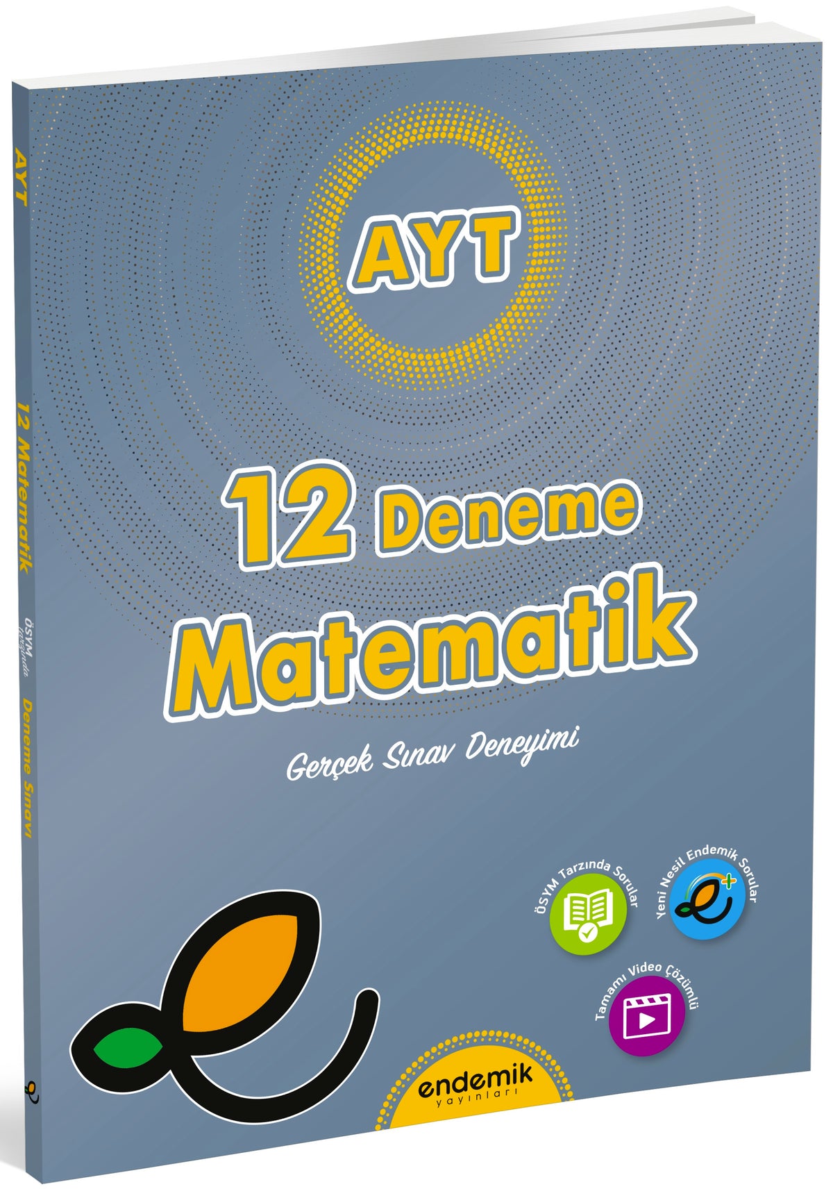 Endemik 2026 Ayt Matematik 12 Li Deneme Sınavı - Kolektif kitap kapağı