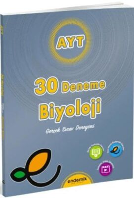 Endemik 2026 Ayt Biyoloji 30 Lu Deneme Sınavı - Kolektif kitap kapağı