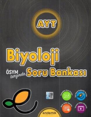 Endemik 2025 Ayt Biyoloji Soru Bankası - Kolektif kitap kapağı