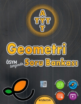 Endemik 2025 Tyt Ayt Geometri Soru Bankası - Kolektif kitap kapağı