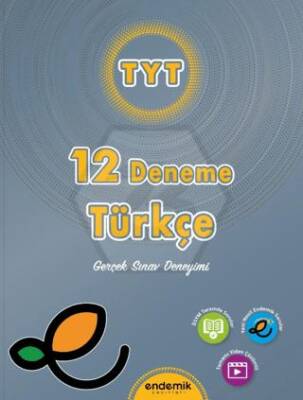 Endemik 2026 Tyt Türkçe 12 Li Deneme Sınavı - Kolektif kitap kapağı