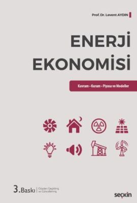 Enerji Ekonomisi - Levent Aydın kitap kapağı